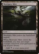Lodaçal Mortuário / Mortuary Mire - Magic: The Gathering - MoxLand